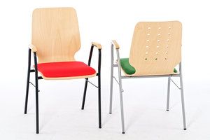 Atlanta - ein Stapelstuhl mit hohem Sitzkomfort